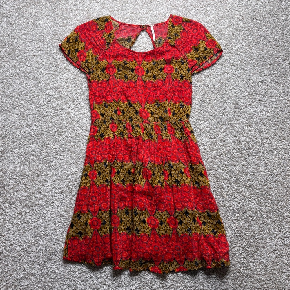 Free People Open Back Dress